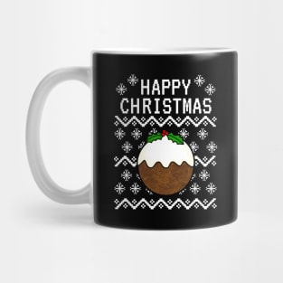 Xmas Pudding Ugly Christmas Mug